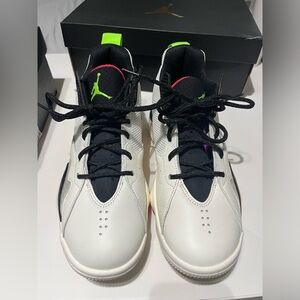 Nike Air Jordan Zoom '92 Basketball Shoes Sail Black Crimson